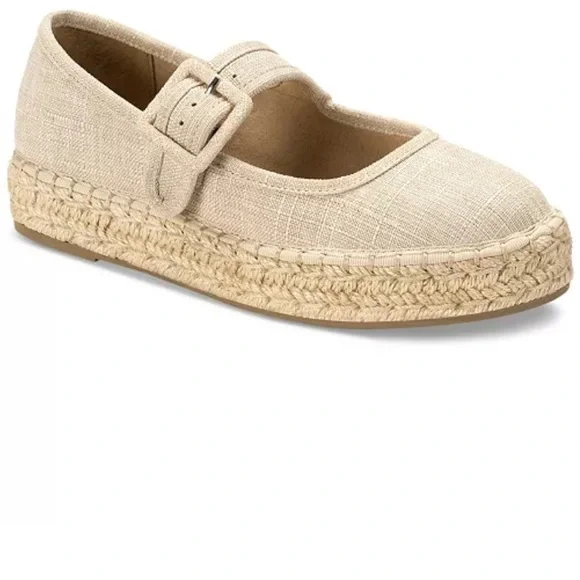 Womens Sun & Stone Poppyy Buckle Espadrille Mary Jane’s Size 9 - Picture 3 of 10
